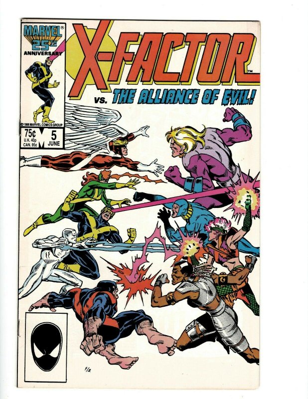 X-Factor # 5 NM Marvel Comic Book 1st Apocalypse Appearance X-Men Wolverine OF2