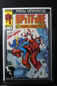 Spitfire and the Troubleshooters #5 Direct Edition (1987)