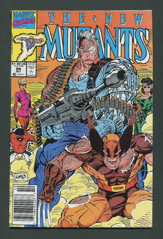 New Mutants #94  / 9.4 NM  Newsstand  October  1990