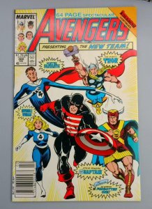 Avengers #300, VF+ Newsstand, New Roster Marvel, 1989 JR1