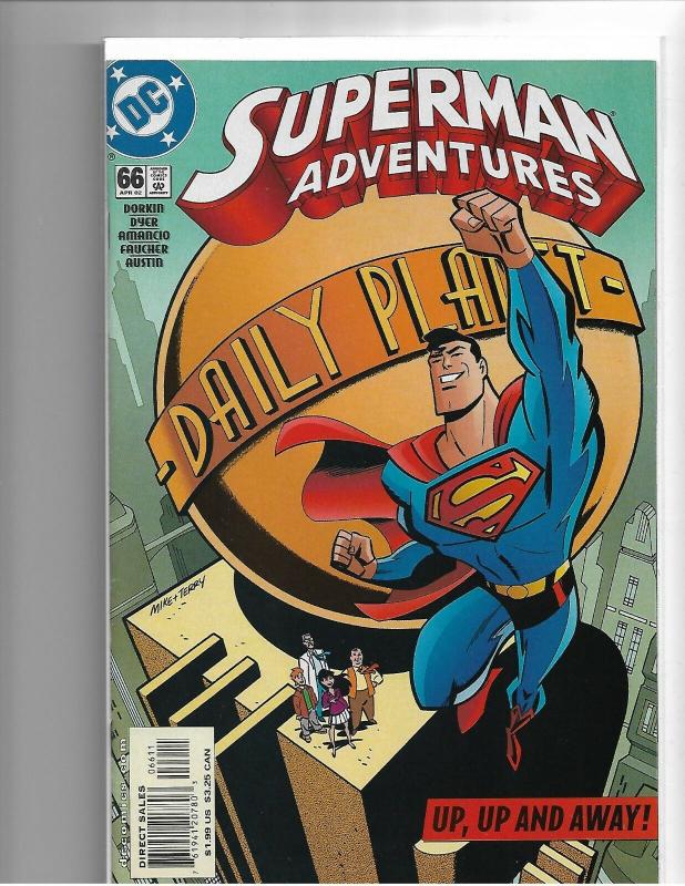 SUPERMAN ADVENTURES #66 - F/VF - RARE - LAST ISSUE - 