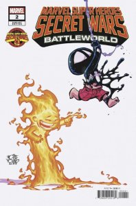 Marvel  Secret Wars Battleworld #1 Skottie Young Variant Marvel Comics 2024