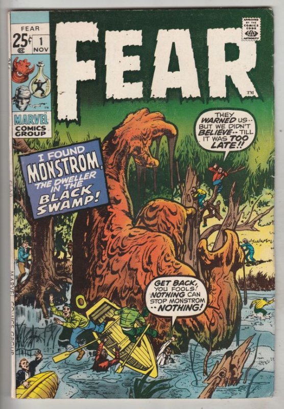 Fear #1 (Nov-70) VF High-Grade