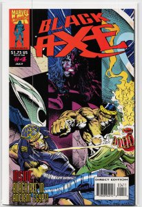 Black Axe #4 (1993) Black Axe
