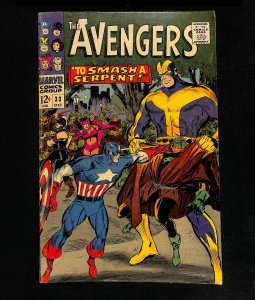 Avengers #33 Sons of the Serpent! Black Widow!