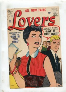 LOVERS #83 - COVER ONLY! - (7.0) 1957