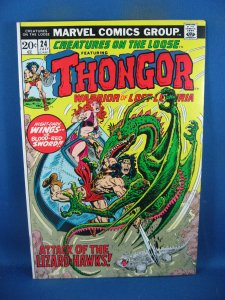 CREATURES ON THE LOOSE 24 VF+ MARVEL HORROR 1973