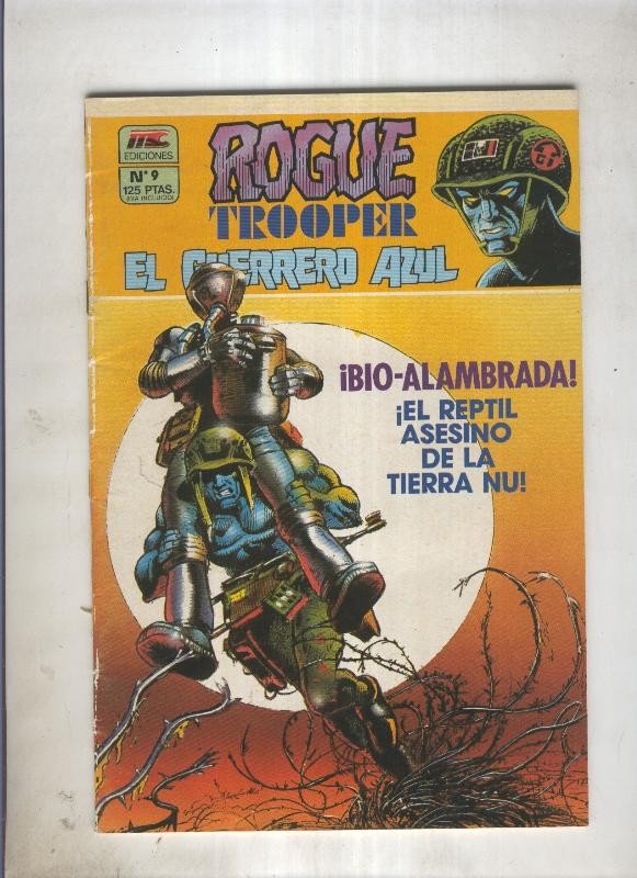 Rogue Trooper numero 9: Fort Neutro (numerado 1 en trasera)