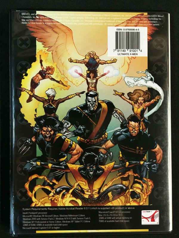 ULTIMATE X-MEN COMPLETE COMIC BOOK COLLECTION CD-ROM 2005