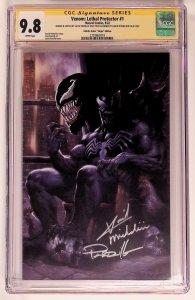 Venom: Lethal Protector #1 Infinite Order Virgin Ed. (2022) Sig Series CGC 9.8!