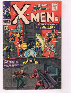 (Uncanny) X-Men # 20 FN Marvel Comic Book Marvel Girl Beast Angel Cyclops MM1
