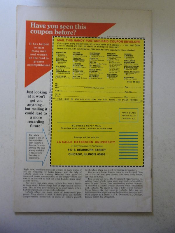 Where Monsters Dwell #32 (1974) VG+ Condition