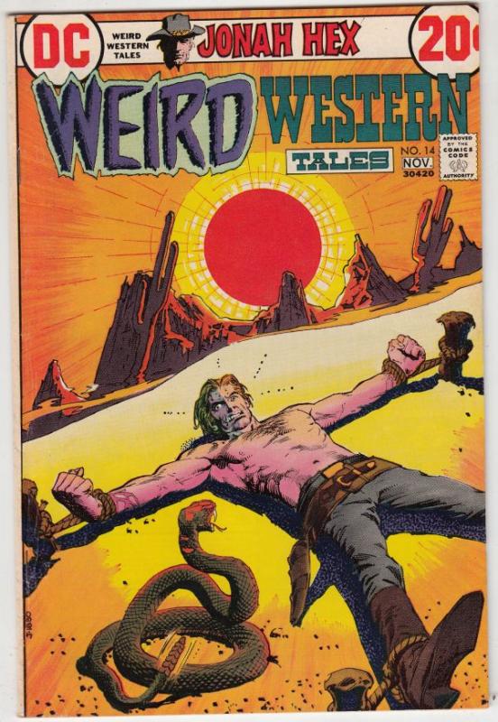 Weird Western Tales #14 (Sep-72) NM- High-Grade Jonah Hex