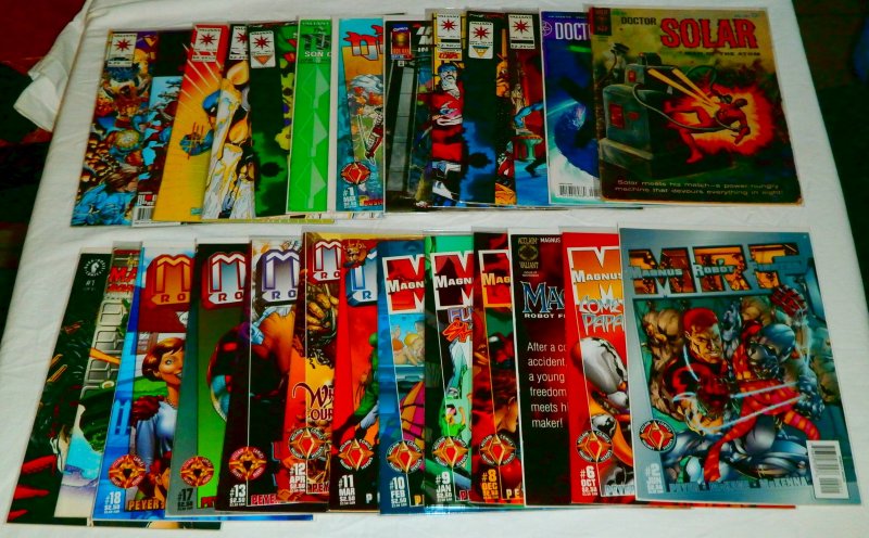 Acclaim/Valiant: Solar, Turok, Magnus, Iron Man +++ (set of 26)