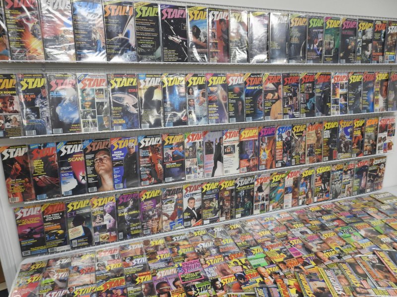 Starlog Magazine 1-185 Complete Run! Plus 122 other Starlog issues! Avg FN Cond!