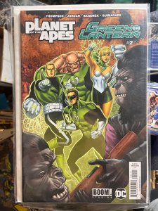 Planet of the Apes/Green Lantern #2 Cover - Ethan Van Sciver (2017)