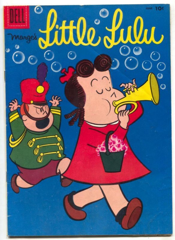 Marge's Little Lulu #126 1958- Dell Silver Age humor comic VG