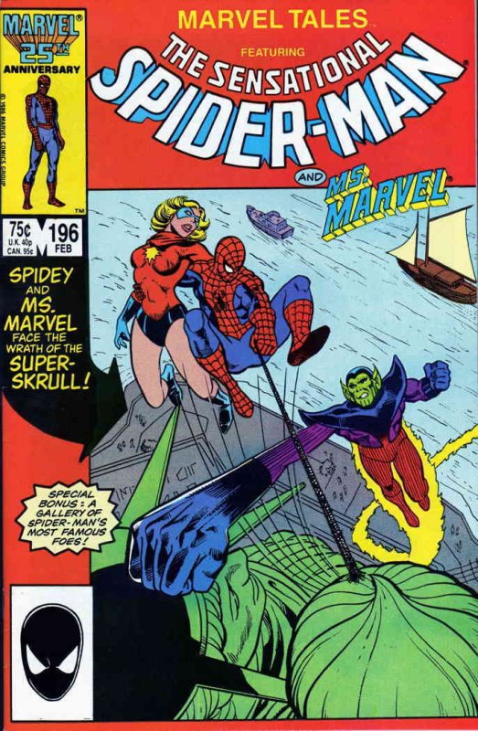 Marvel Tales (2nd Series) #196 FN ; Marvel | Spider-Man Ms. Marvel