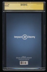 Neon Future #1 CGC NM/M 9.8 White Pages Signed SS Steve Aoki & Tom Bilyeu