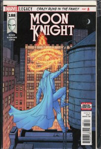 Moon Knight #188 Jacen Burrows Cover (2018) Moon Knight