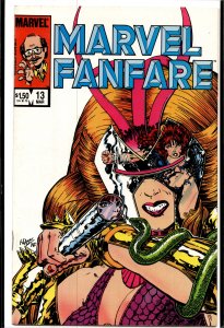 Marvel Fanfare #13 (1984) Black Widow