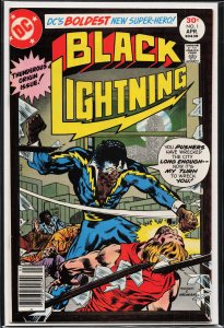 Black Lightning #1 (1977) Black Lightning [Key Issue]