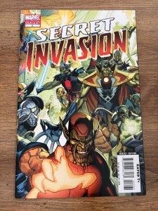 Secret Invasion # 2 NM 2nd Print Variant Cover Marvel Comic Book 1 J284