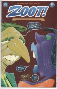 ZOOT  #4, VF/NM, Langridge, 1993, Fantagraphics, more indies in store