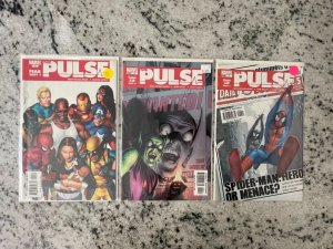 Lot Of 3 The Pulse Marvel Comic Books # 1 4 11 NM 1st Prints Spider-Man J941