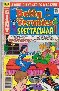 Archie Giant #470 ORIGINAL Vintage 1978 Archie Comics Betty Veronica