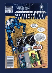 Web of Spider-Man #12 - Sal Buscema, Bob McLeod Art. (9.2) 1986