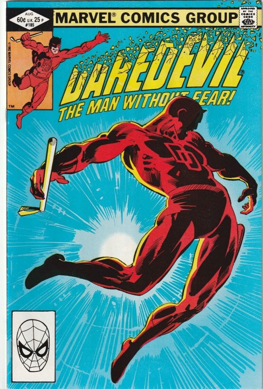 Daredevil # 185 VF/NM Marvel 1982 Frank Miller [M7]