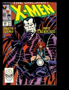 12 Uncanny X-Men Comics #235 236 237 238 239 240 241 242 243 245 246 247 J403