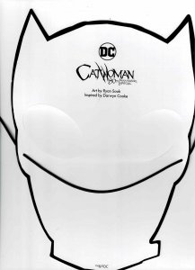 Catwoman (v2) Halloween Face Mask! Batman Day 2023 Extra. Brand New!
