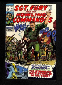 Sgt. Fury and His Howling Commandos #72
