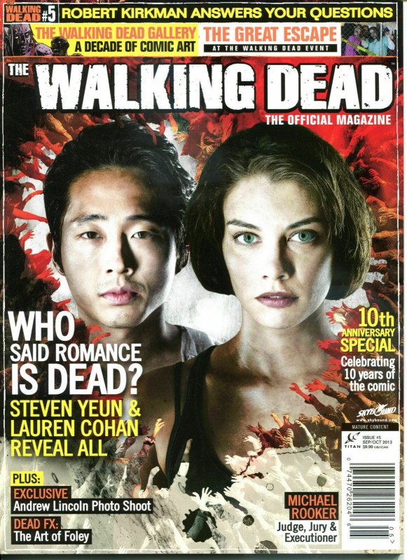 WALKING DEAD MAGAZINE #5, NM, Zombies, Horror, Kirkman, 2012, more in store