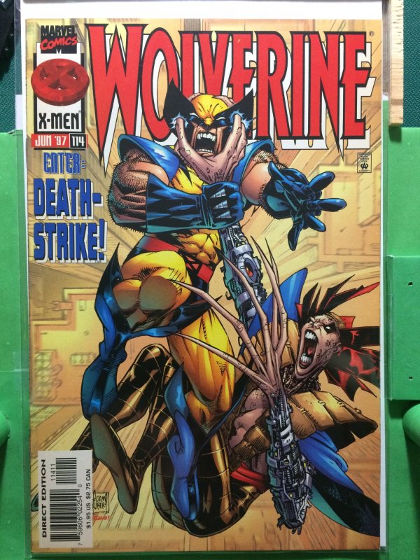 Wolverine #114 ENTER:Deathstrike!