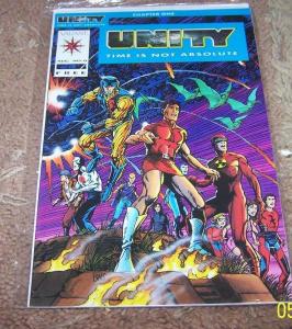 unity chapter 1 COMIC -valiant  time is not absolute xo solar magnus rai archer
