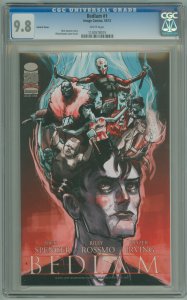 Bedlam #1 CGC 9.8! White Pages!