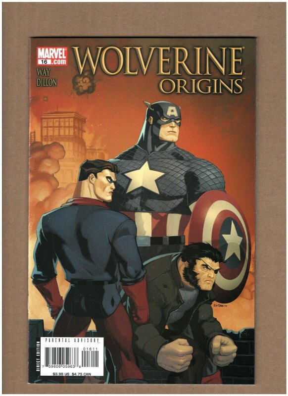 Wolverine Origins #16 Marvel Comics 2007 Captain America Black Widow VF/NM 9.0 