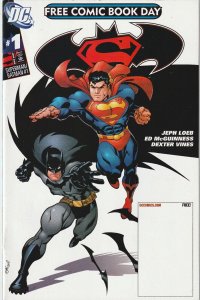 Superman Batman FCBD # 1 Cover A Unstamped NM DC 2006  [I4]