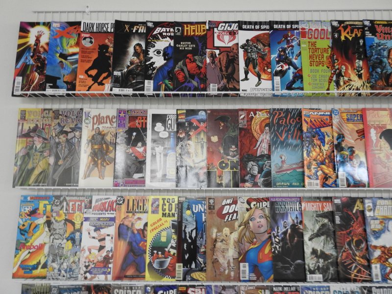 Huge Lot 150+ Comics W/ Spider-Man, Superman, Grendel+ Avg VF Condition!