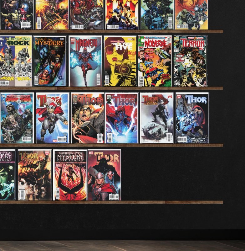 Huge Lot 150+ Comics with Thor, Ultimate Avengers, Action Comics & More!