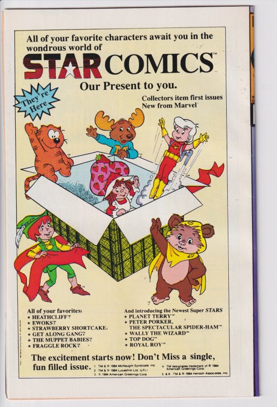 WEB OF SPIDER-MAN #2 (May 1985) VF 8.0 white!