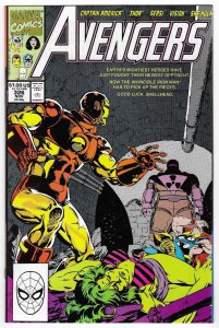 The Avengers #326 Direct Edition (1990)