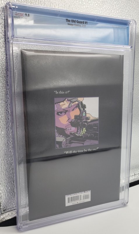 Old Guard #1 CGC 9.8 2017 Image Comics Netflix Movies