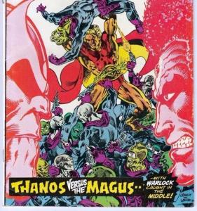 Warlock #10 strict VF+ 8.5 High-Grade  Thanos vs The Magus