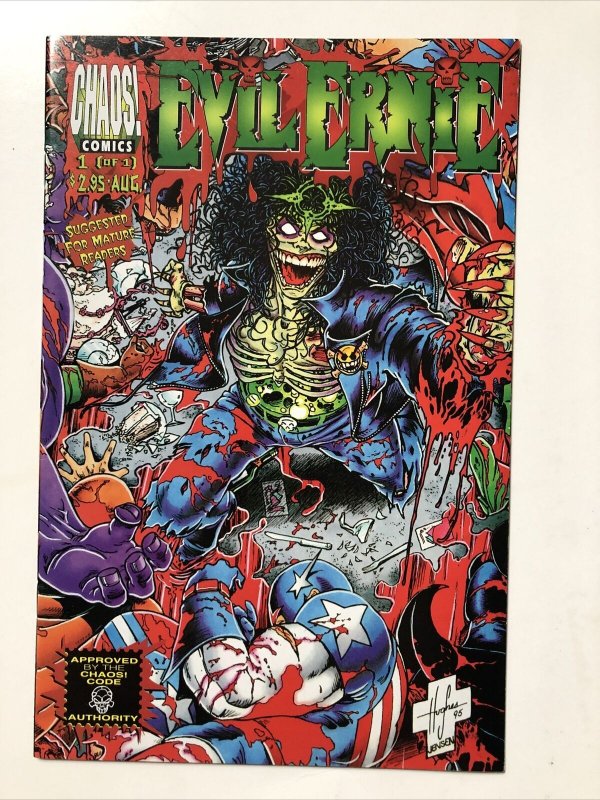 Evil Ernie vs. the Super Heroes #1 (Aug 1995, Chaos! Comics)