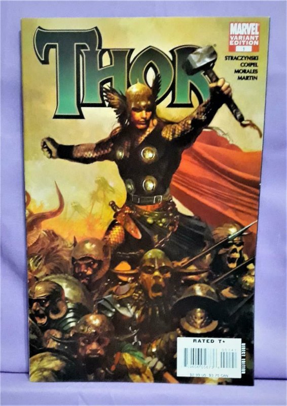 J Michael Straczynski THOR #1 - 6 Oliver Coipel w Variant Covers (Marvel, 2007)!