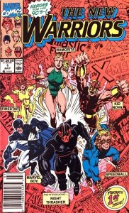 New Warriors #1 1990 Marvel Comics H05